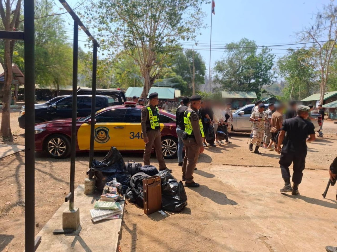 亞太警務報道｜泰國中央調查局尖竹汶行動 10名中國籍人員因簽證逾期、非法入境被捕