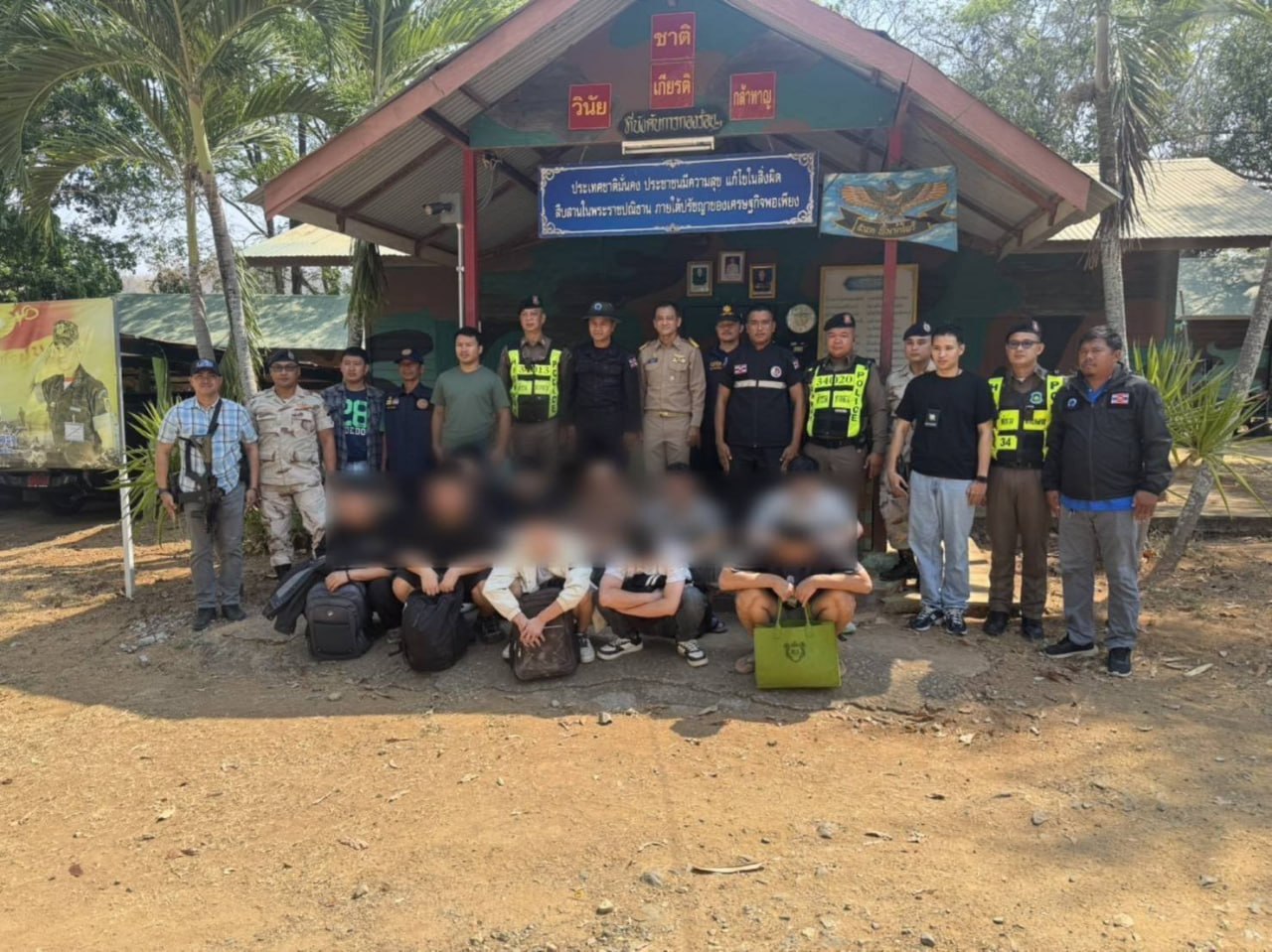 亞太警務報道｜泰國中央調查局尖竹汶行動 10名中國籍人員因簽證逾期、非法入境被捕-亞太之聲電視台