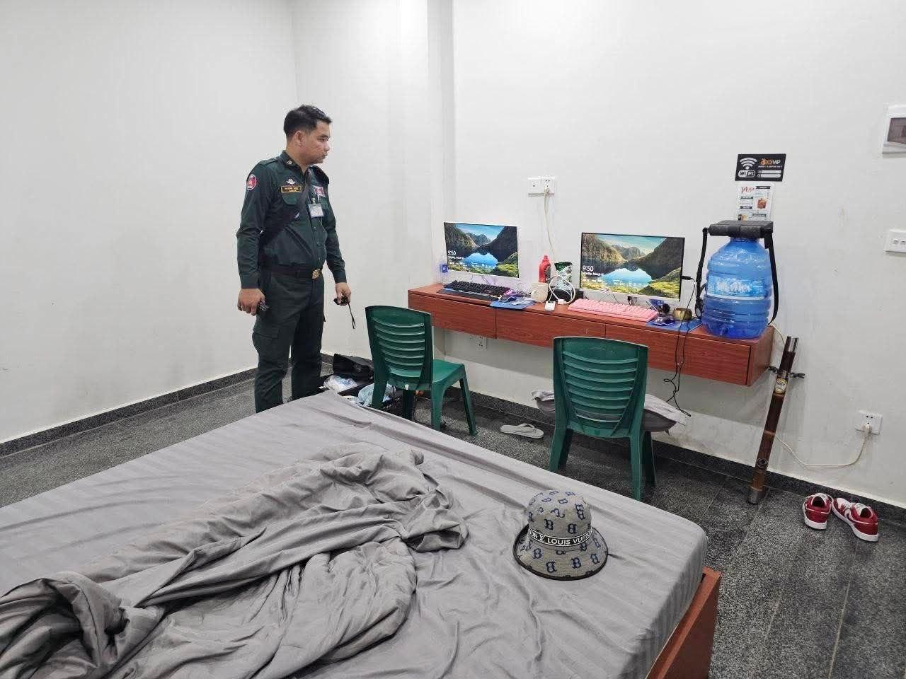 亚太警务报道｜柬埔寨柴桢省捣毁电诈窝点 8名越南籍嫌疑人被捕