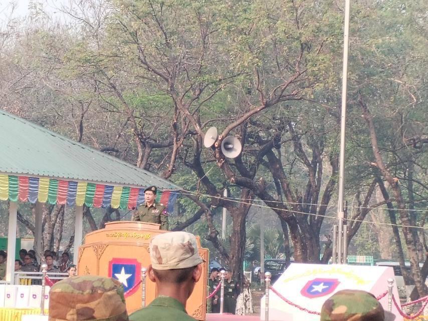 缅甸中部军区接纳506名武装人员投诚 多组织人员主动归顺