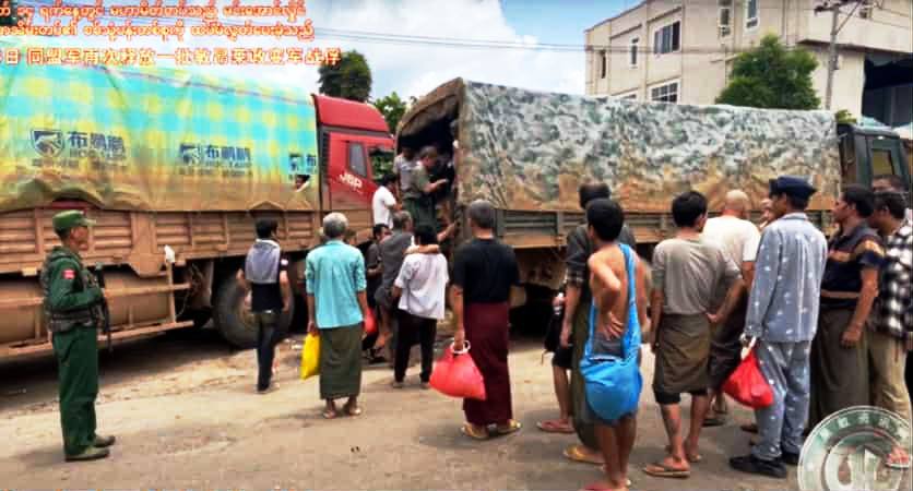 同盟军对 TNLA 采取军事行动同时释放缅军战俘 近五月累计释放超千人-亞太之聲電視台