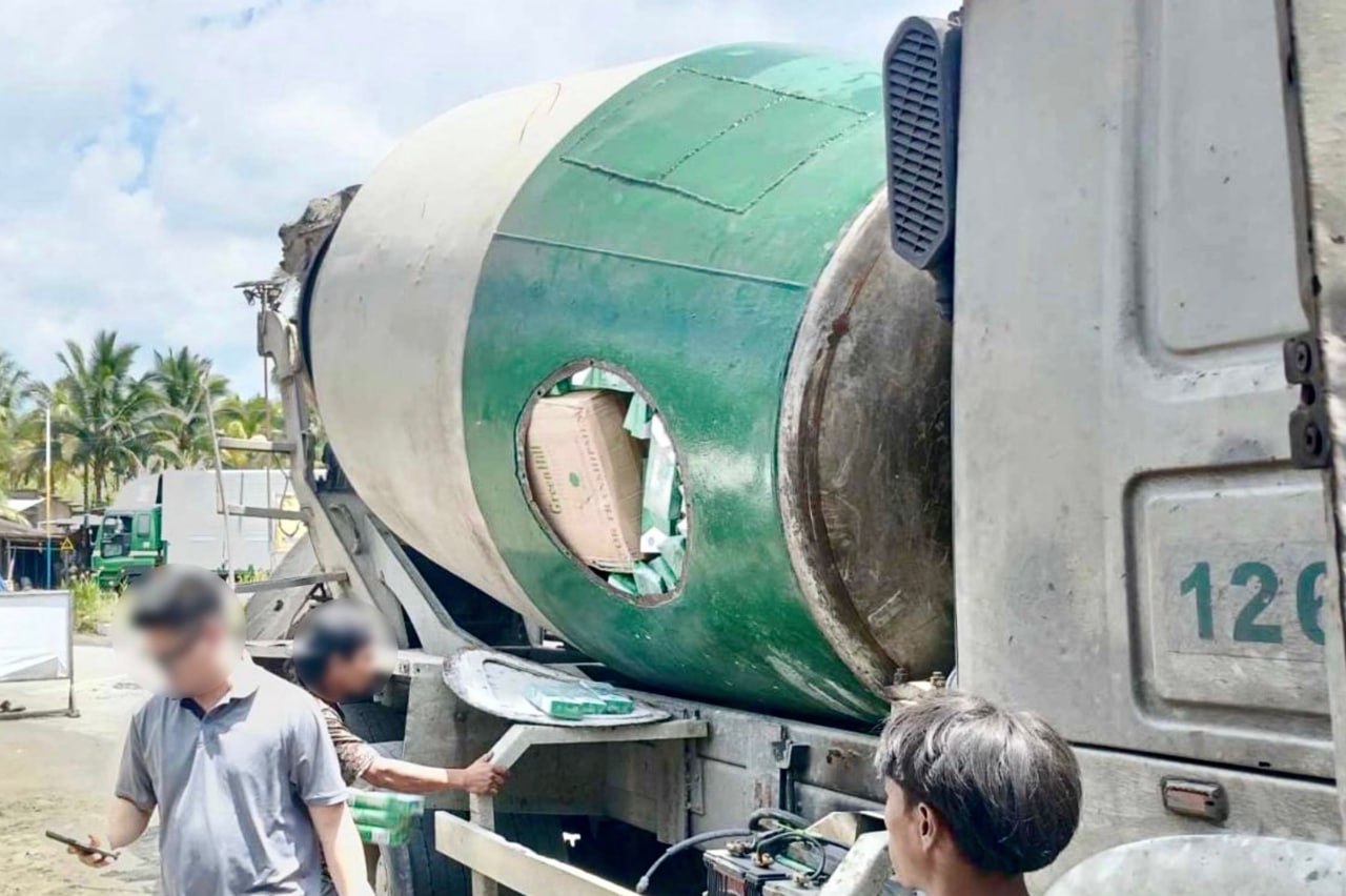 亚太警务报道｜水泥车藏私烟！菲警方查获646万比索黑货 背后疑有大集团操盘-亞太之聲電視台
