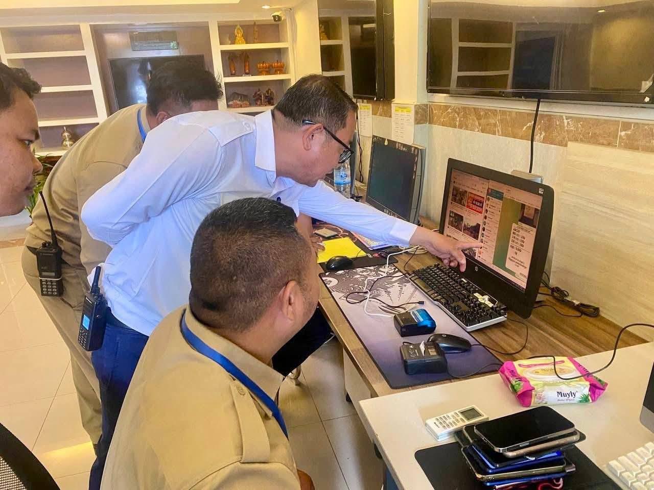 亚太警务报道｜柬埔寨金边突查非法彩票窝点 5人落网 4名女性涉案