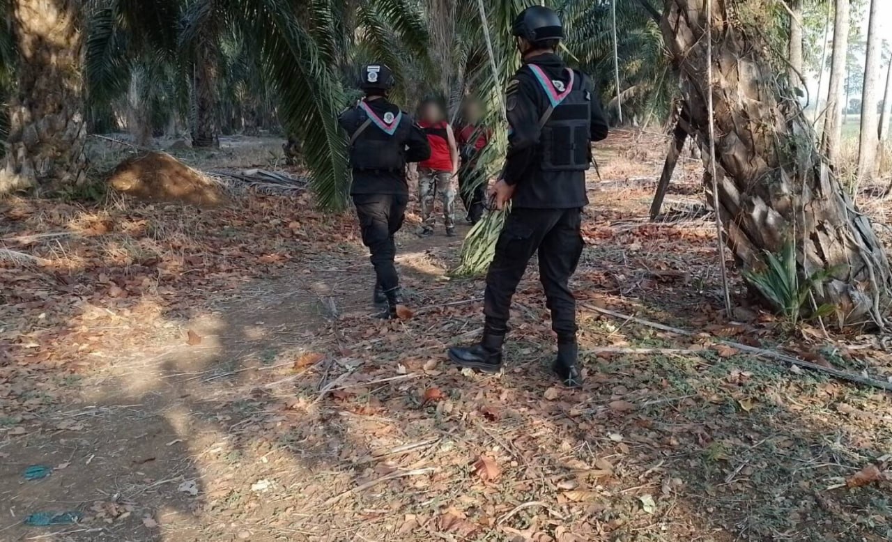 柬泰边境查获八名非法越境泰国公民 均称被骗参与不法活动