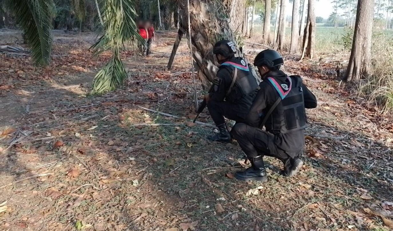 柬泰边境查获八名非法越境泰国公民 均称被骗参与不法活动