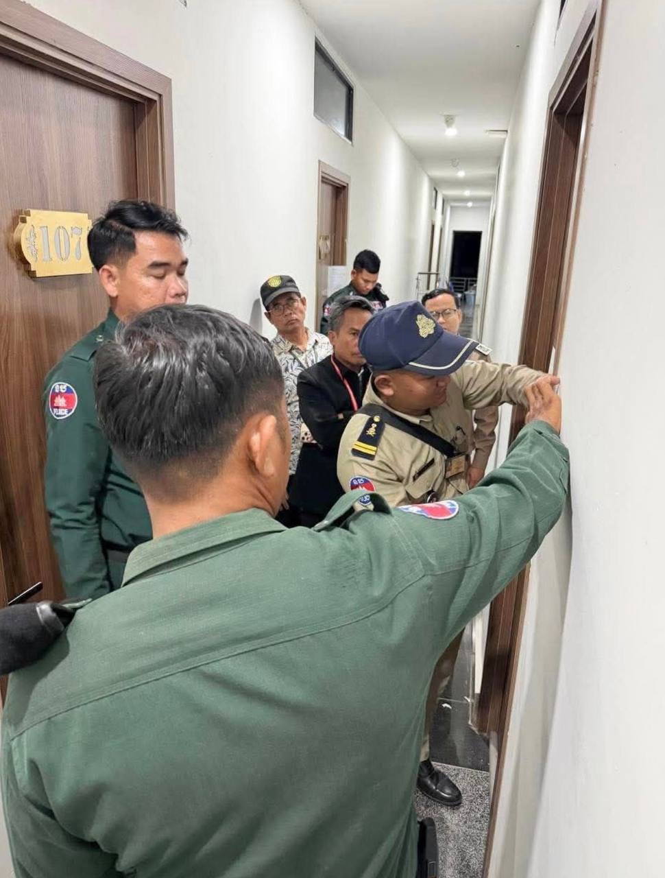 亚太警务报道｜柬埔寨斯瓦伊里恩省突查旅馆 8名越南籍涉诈嫌疑人落网