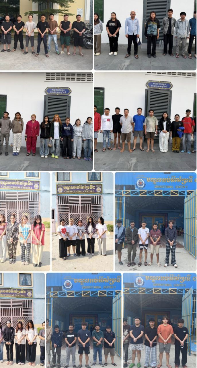 亚太警务报道｜柬埔寨金边法院下令拘留65名涉诈嫌疑人 含8名中国公民-亞太之聲電視台