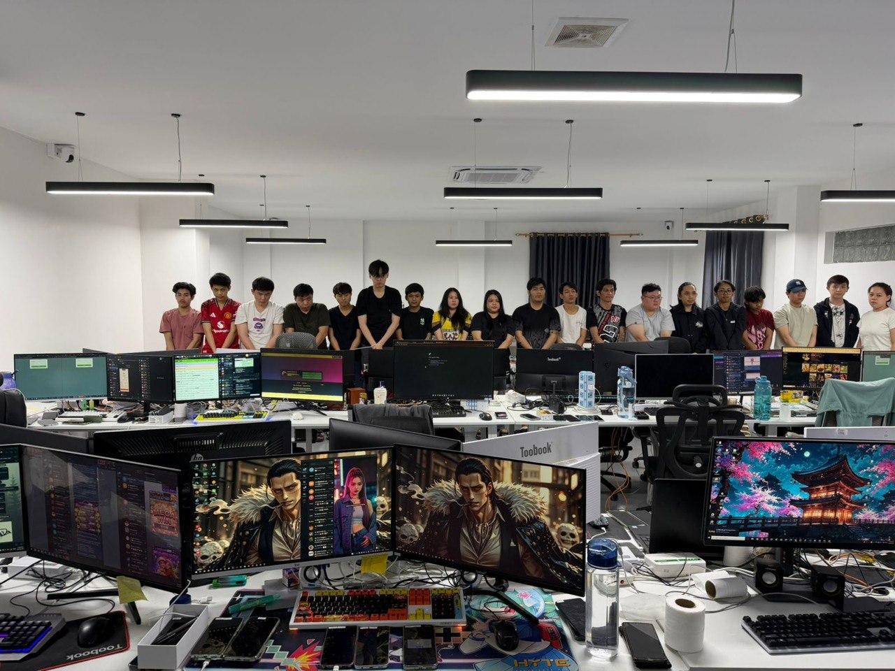 亚太警务报道｜金边森速区再清剿 49 名马印尼外籍人员涉电诈网赌被拘-亞太之聲電視台