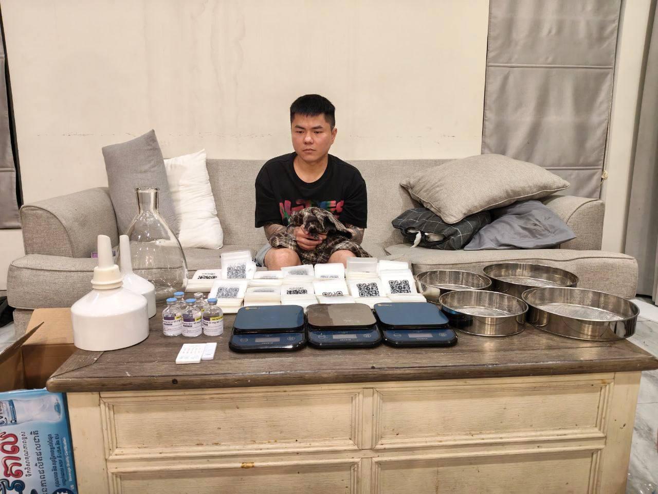 亚太警务报道｜涉枪又涉毒！金边突袭别墅区 4名中国籍人员被抓