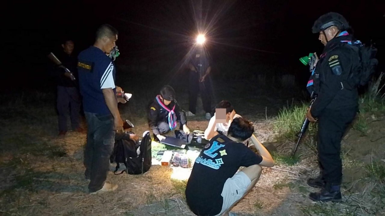 无偿劳作4个月后偷渡跑路 两名中国男子在泰国边境当场被抓