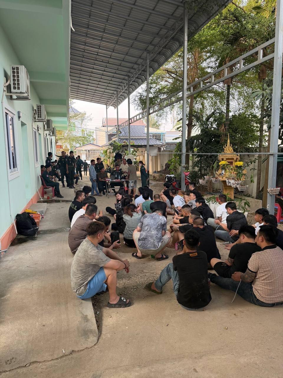 警方通报：波贝大规模联合执法 156人因涉非法赌场及电诈被捕-亞太之聲電視台