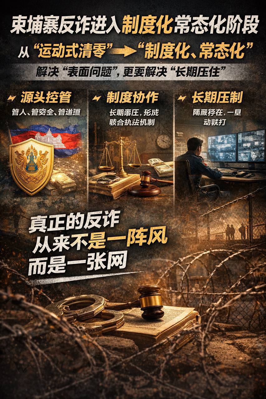柬埔寨反诈转型：从“运动式清零”到“制度化常态化”，反诈进入关键节点-亞太之聲電視台