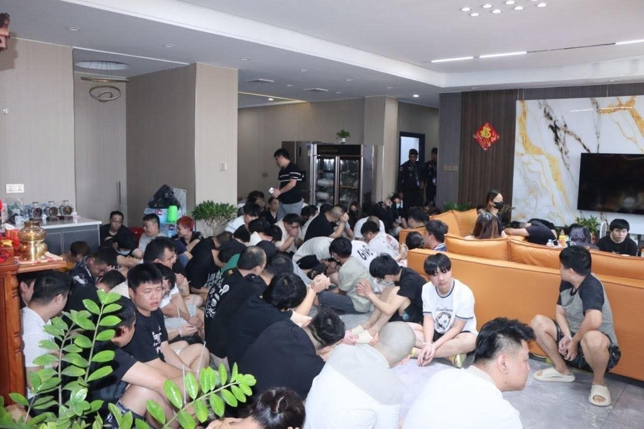 柬埔寨特本克蒙省联合执法，捣毁一处跨境网诈窝点，排查范围持续扩大-亞太之聲電視台