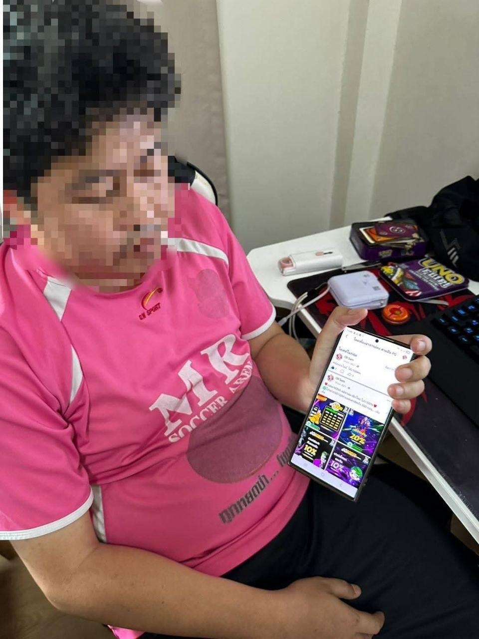 泰国尖竹汶府突击民居窝点 抓获线上赌博群组管理员
